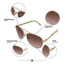Cargar imagen en el visor de la galería, LENTES TOMMY HILFIGER OUTLOOK X67056