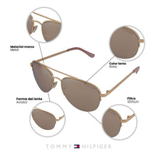 Cargar imagen en el visor de la galería, LENTES DE SOL TOMMY HILFIGER OUTLOOK X60040