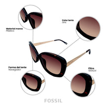 Cargar imagen en el visor de la galería, GAFAS FOSSIL OUTLOOK X82557