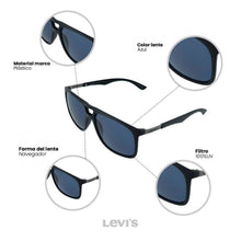 Cargar imagen en el visor de la galería, LENTES DE SOL LEVIS OUTLOOK X14085