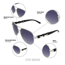 Cargar imagen en el visor de la galería, GAFAS DE SOL STEVE MADDEN OUTLOOK X17002