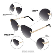 Cargar imagen en el visor de la galería, GAFAS DE SOL STEVE MADDEN OUTLOOK X17011
