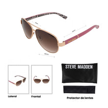 Cargar imagen en el visor de la galería, LENTES DE SOL STEVE MADDEN OUTLOOK X17023