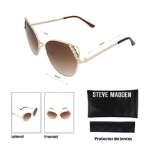 Cargar imagen en el visor de la galería, LENTES DE SOL STEVE MADDEN OUTLOOK X17055
