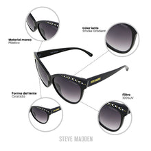 Cargar imagen en el visor de la galería, LENTES DE SOL STEVE MADDEN OUTLOOK X17057