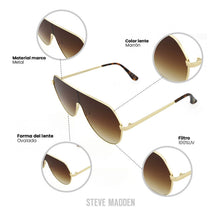Cargar imagen en el visor de la galería, GAFAS DE SOL STEVE MADDEN OUTLOOK X17076