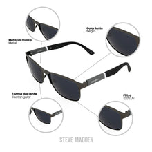Cargar imagen en el visor de la galería, LENTES DE SOL STEVE MADDEN OUTLOOK X17134
