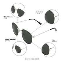Cargar imagen en el visor de la galería, GAFAS DE SOL STEVE MADDEN OUTLOOK X17137