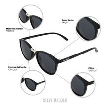 Cargar imagen en el visor de la galería, LENTES DE SOL STEVE MADDEN OUTLOOK X17138