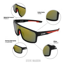 Cargar imagen en el visor de la galería, LENTES DE SOL STEVE MADDEN OUTLOOK X17172