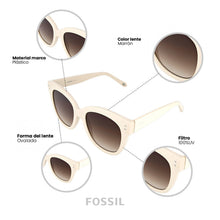 Cargar imagen en el visor de la galería, LENTES DE SOL FOSSIL OUTLOOK X82674