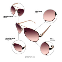 Cargar imagen en el visor de la galería, GAFAS DE SOL FOSSIL OUTLOOK 66353599