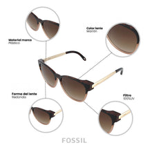 Cargar imagen en el visor de la galería, LENTES FOSSIL OUTLOOK 66353826