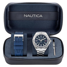 Cargar imagen en el visor de la galería, RELOJ PARA HOMBRE NAUTICA CLEARWATER BEACH NAPCWS305 - PLATEADO