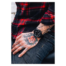 Cargar imagen en el visor de la galería, RELOJ CLÁSICO PARA HOMBRE NIXON PATROL LEATHER A1243-2998 - NEGRO