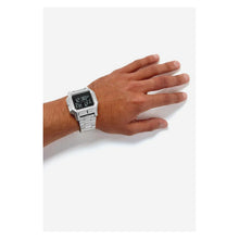 Cargar imagen en el visor de la galería, RELOJ PARA HOMBRE NIXON REGULUS SS BLACK A1268-000 - PLATEADO