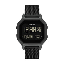 Cargar imagen en el visor de la galería, RELOJ PARA MUJER NIXON SIREN MILANESE ALL BLACK A1272-001 - NEGRO