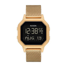 Cargar imagen en el visor de la galería, RELOJ PARA HOMBRE NIXON SIREN MILANESE ALL GOLD A1272-502 - DORADO