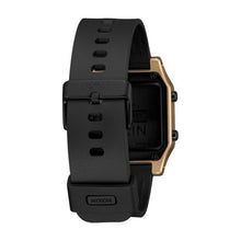 Cargar imagen en el visor de la galería, RELOJ PARA UNISEXO NIXON STAPLE BLACK / GOLD A1309-010 - NEGRO