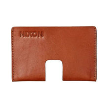 Cargar imagen en el visor de la galería, MONEDERO NIXON DE TARJETA ANEXO MARRÓN HOMBRE