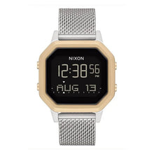 Cargar imagen en el visor de la galería, RELOJ PARA MUJER NIXON SIREN MILANESE SILVER / LIGHT GOLD A1272-1431 - PLATEADO