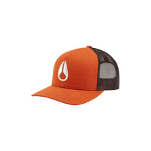 Cargar imagen en el visor de la galería, ICONED TRUCKER HAT ORANGE / BROWN