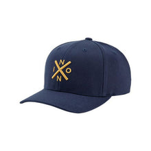 Cargar imagen en el visor de la galería, GORRA NIXON EXCHANGE FF TALLA S/M - AZUL MARINO/DORADO