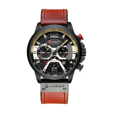 Cargar imagen en el visor de la galería, RELOJ CLÁSICO PARA HOMBRE CURREN 57010111 KREC57010111 - MARRÓN