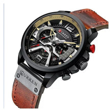 Cargar imagen en el visor de la galería, RELOJ CLÁSICO PARA HOMBRE CURREN 57010111 KREC57010111 - MARRÓN