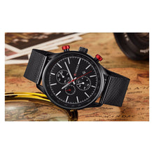 Cargar imagen en el visor de la galería, RELOJ PARA HOMBRE CURREN KREA7801GA - NEGRO