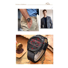 Cargar imagen en el visor de la galería, RELOJ CLÁSICO PARA HOMBRE CURREN KREB080104 - NEGRO