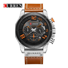 Cargar imagen en el visor de la galería, RELOJ CLÁSICO PARA HOMBRE CURREN KREB511911 - MARRÓN