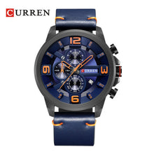 Cargar imagen en el visor de la galería, RELOJ CLÁSICO PARA HOMBRE CURREN KREB60011303 - AZUL