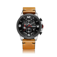Cargar imagen en el visor de la galería, RELOJ CLÁSICO PARA HOMBRE CURREN KREB60190211 - MARRÓN
