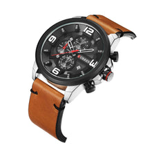 Cargar imagen en el visor de la galería, RELOJ CLÁSICO PARA HOMBRE CURREN KREB60190211 - MARRÓN