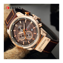 Cargar imagen en el visor de la galería, RELOJ CLÁSICO PARA HOMBRE CURREN KREB942001 - MARRÓN