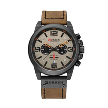 Cargar imagen en el visor de la galería, RELOJ CLÁSICO PARA HOMBRE CURREN KREC KREC160123 - CAFÉ