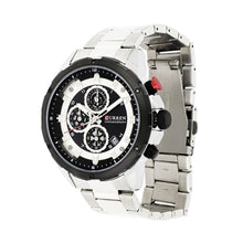 Cargar imagen en el visor de la galería, RELOJ PARA HOMBRE CURREN KREC5019 - PLATEADO