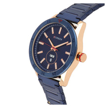 Cargar imagen en el visor de la galería, RELOJ PARA HOMBRE CURREN KREC KREC4903 - AZUL