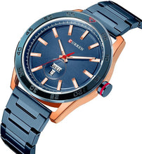 Cargar imagen en el visor de la galería, RELOJ PARA HOMBRE CURREN KREC KREC4903 - AZUL