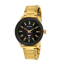 Cargar imagen en el visor de la galería, RELOJ PARA HOMBRE CURREN KREC4918 - DORADO