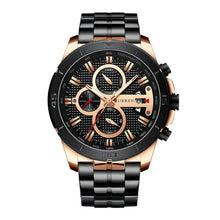 Cargar imagen en el visor de la galería, RELOJ PARA HOMBRE CURREN KREC6001 - NEGRO