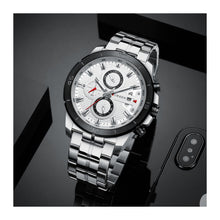 Cargar imagen en el visor de la galería, RELOJ PARA HOMBRE CURREN KREC6019 - PLATEADO