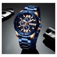 Cargar imagen en el visor de la galería, RELOJ PARA HOMBRE CURREN KREC6703 - AZUL