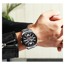 Cargar imagen en el visor de la galería, RELOJ PARA HOMBRE CURREN KREC6719 - PLATEADO