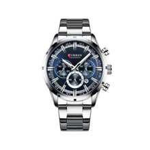 Cargar imagen en el visor de la galería, RELOJ PARA HOMBRE CURREN KREC KREC761903 - PLATEADO