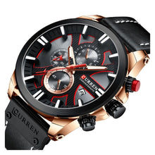 Cargar imagen en el visor de la galería, RELOJ CLÁSICO PARA HOMBRE CURREN KREC KREC832001 - NEGRO