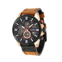 Cargar imagen en el visor de la galería, RELOJ CLÁSICO PARA HOMBRE CURREN KREC832011 - MARRÓN