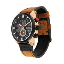 Cargar imagen en el visor de la galería, RELOJ CLÁSICO PARA HOMBRE CURREN KREC832011 - MARRÓN