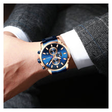 Cargar imagen en el visor de la galería, RELOJ PARA HOMBRE CURREN KREC8103 - AZUL
